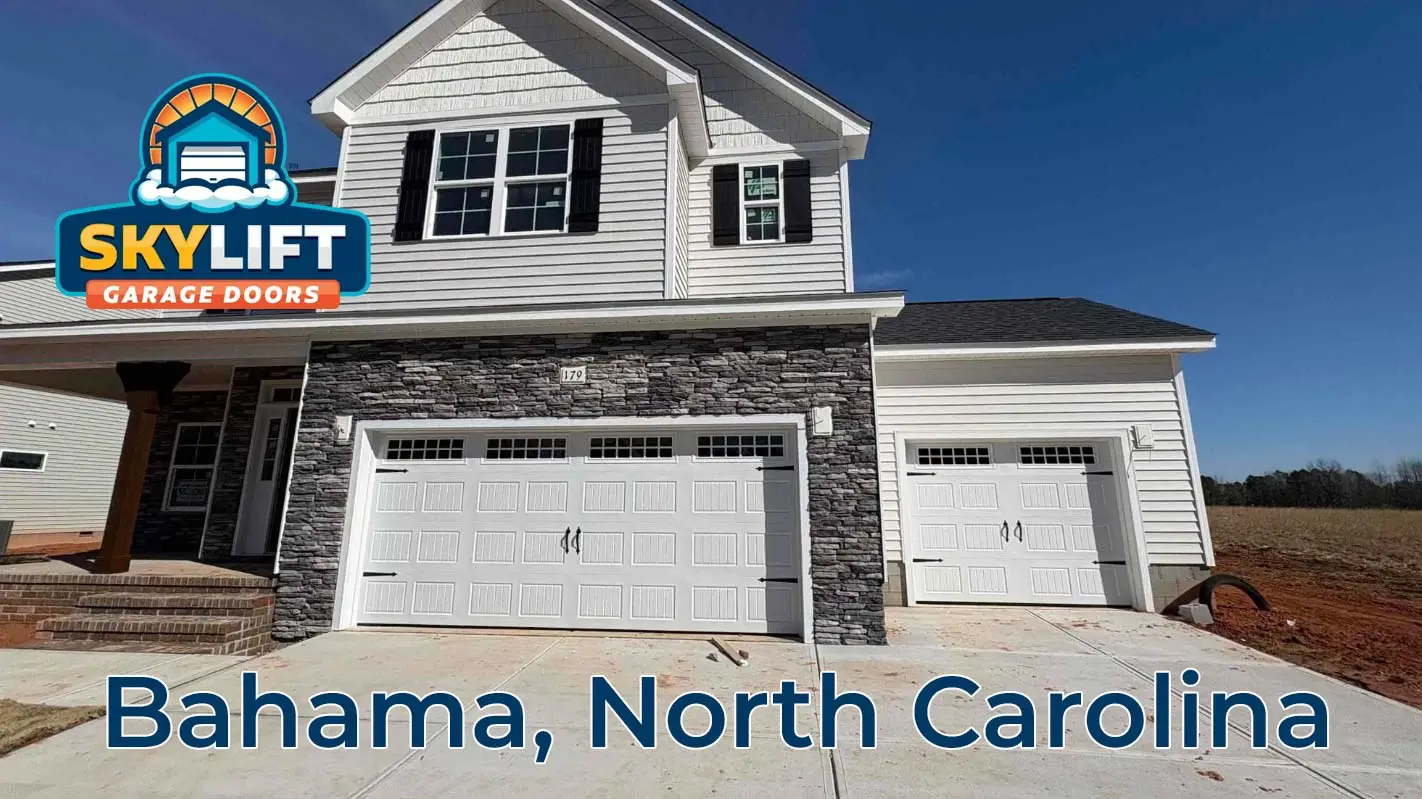 bahama, nc - new garage door