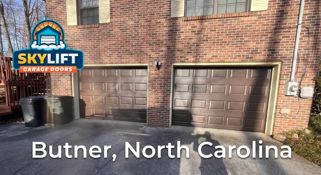 butner, NC - brown garage doors