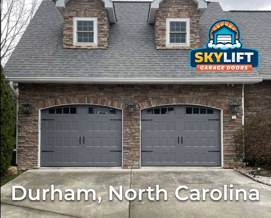 Durham, NC - gray garage doors