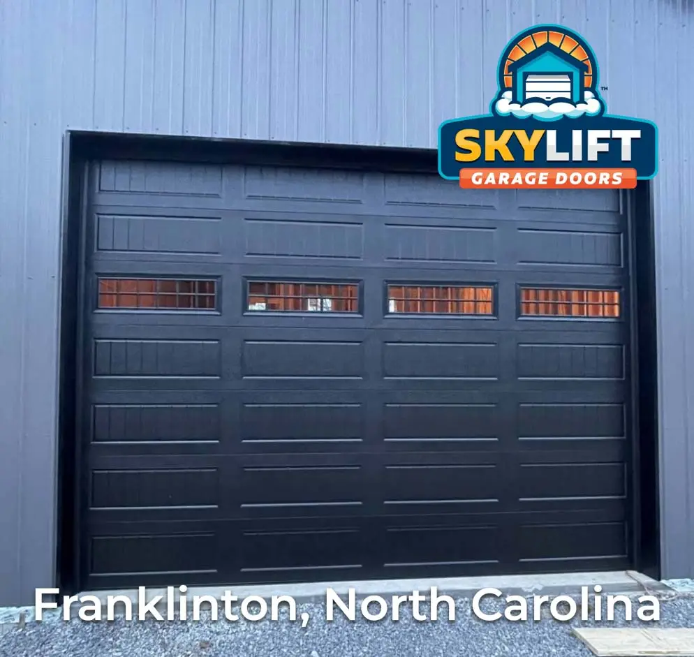 franklinton, nc - oversized garage door