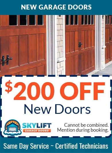 $200 off new doors - double insulated