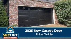 What Homeowners in Raleigh Can Expect to Pay for a New Garage Door in 2026