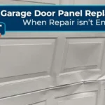garage door panel replacement