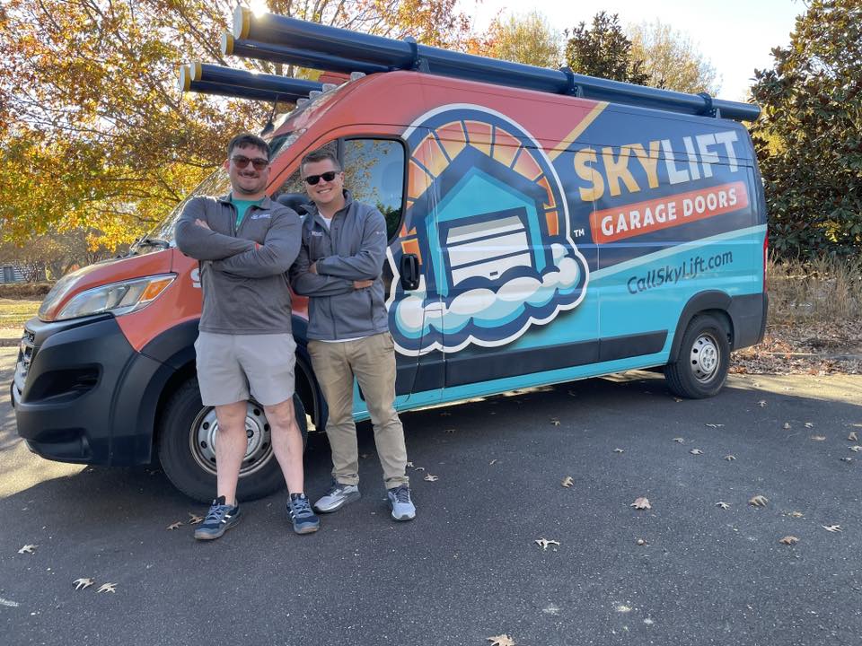 skylift at teh paper shredding event