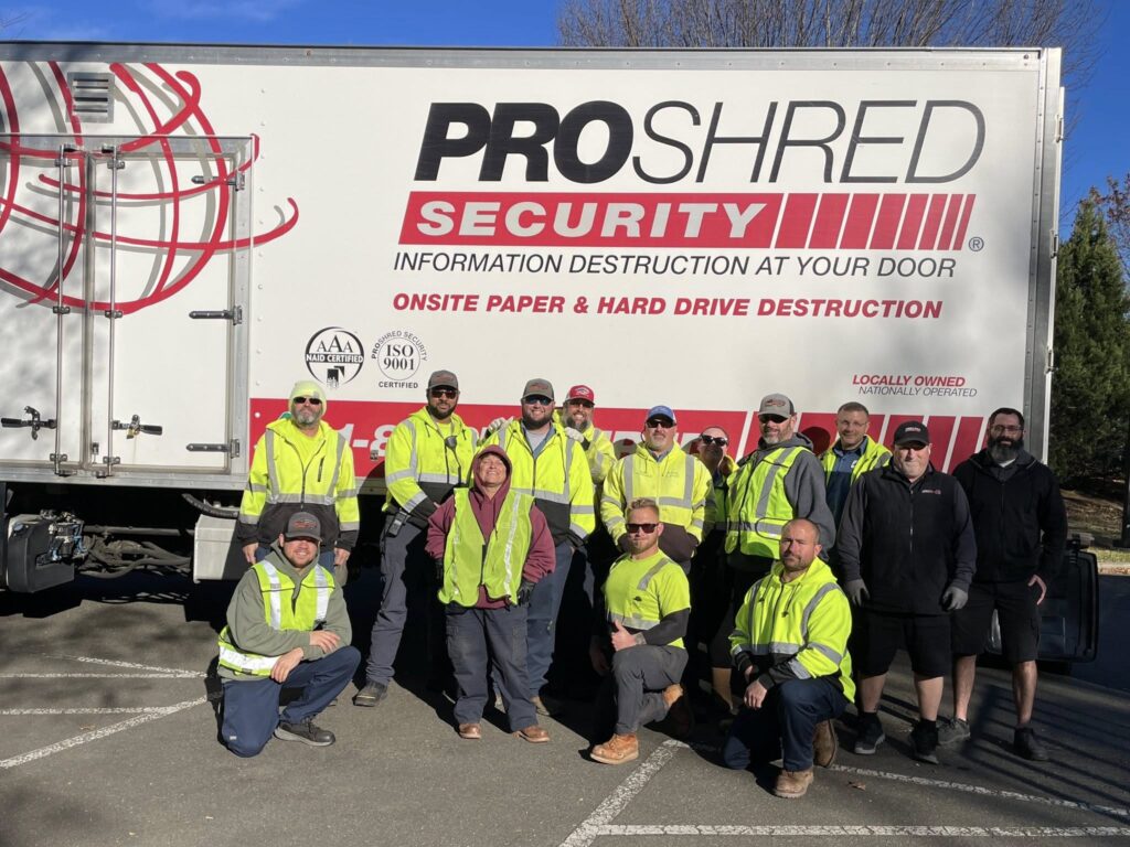 paper shredding event