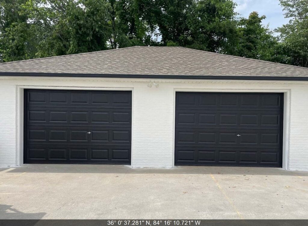 new garage door installed - oak ridge