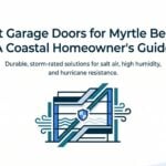Best Garage Doors for Myrtle Beach: A Coastal Homeowner’s Guide