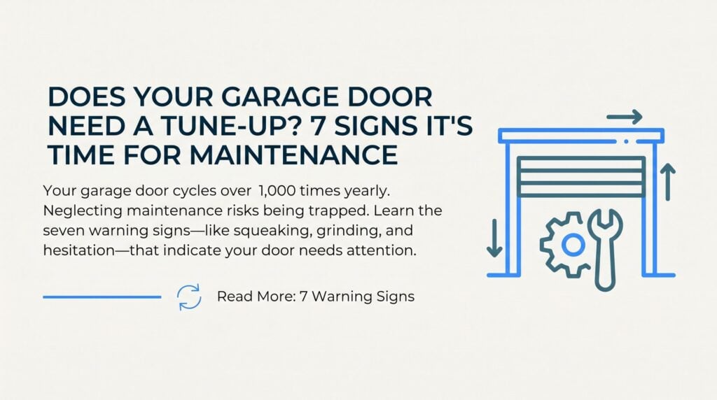 does your garage door need a tune-up?