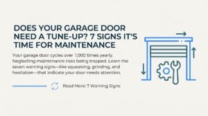 Does Your Garage Door Need a Tune-Up? 7 Signs It’s Time for Maintenance