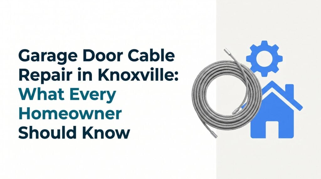 garage door cable repair in knoxville