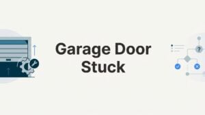 Garage Door Stuck? Here’s How to Diagnose and Fix the Problem