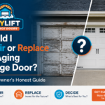 repair or replace aging garage door