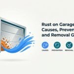 rust on garage door