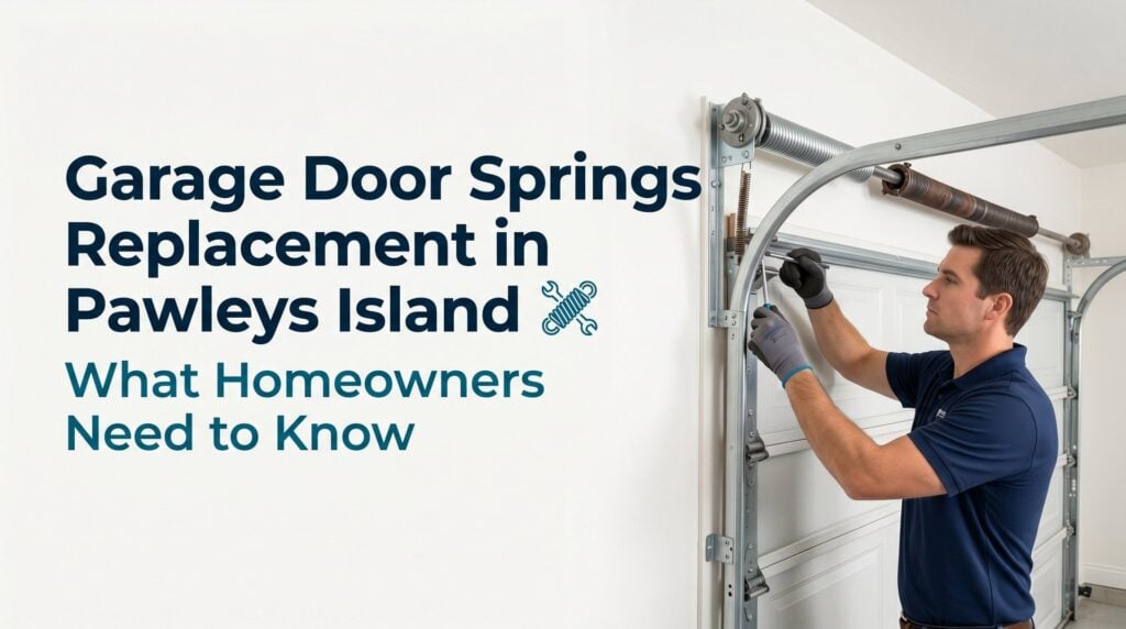 garage door springs replacement in Pawleys Island