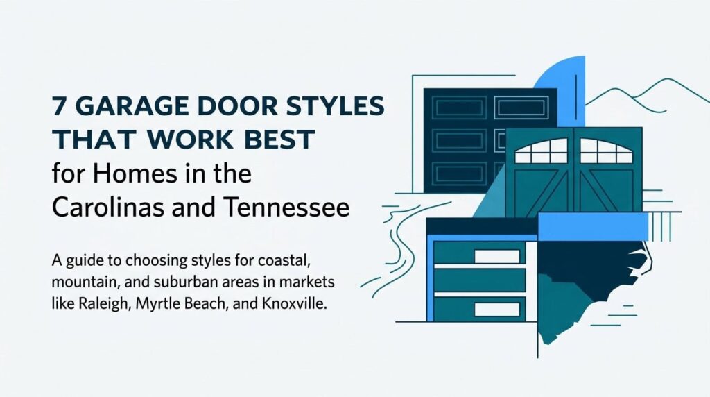 7 garage door styles that work best