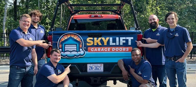 team with truck
