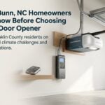 5 things bunn, nc homeowners should know before choosing a garage door opener