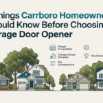 picking a garage door opener in Carrboro, NC