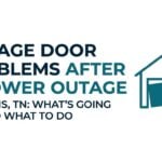 garage door problems after power outage in Karns, TN