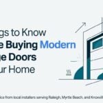 modern garage door s- 7 things to know before buying