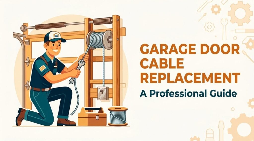 Garage Door Cable Replacement: What Happens When a Cable Snaps and What to Do Next